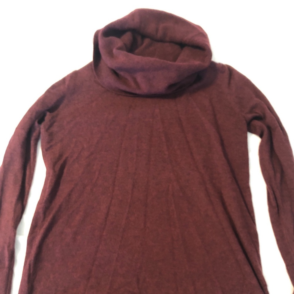 Loft Burgundy Turtleneck